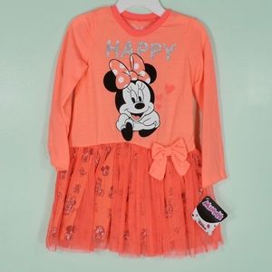 Disney Minnie Mouse orange dress